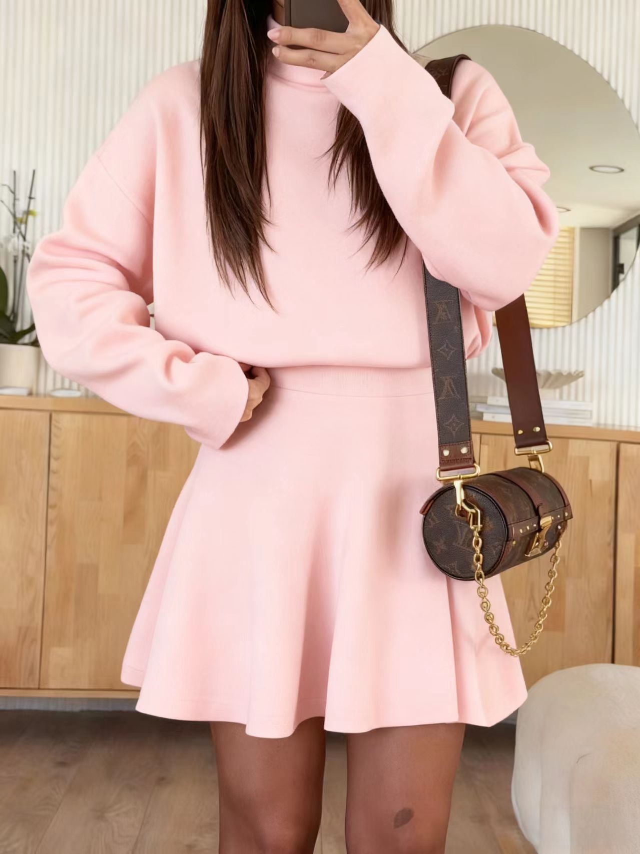 Women's Casual Vacation Style Long Sleeve Dress Suits