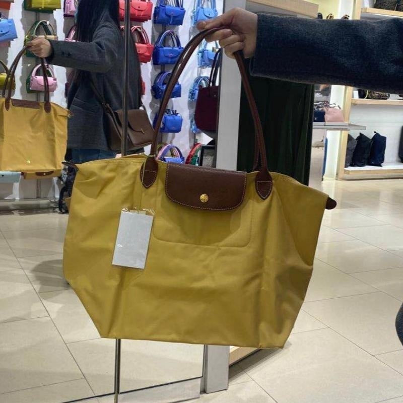 Durable Embroidered Dragon Dumpling Folding Underarm Bags