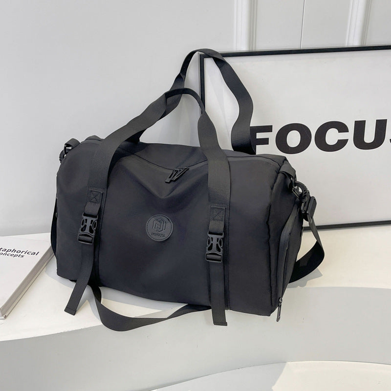 Women's & Men's & Large Capacity Swim Solid Color Simple Travel Bags