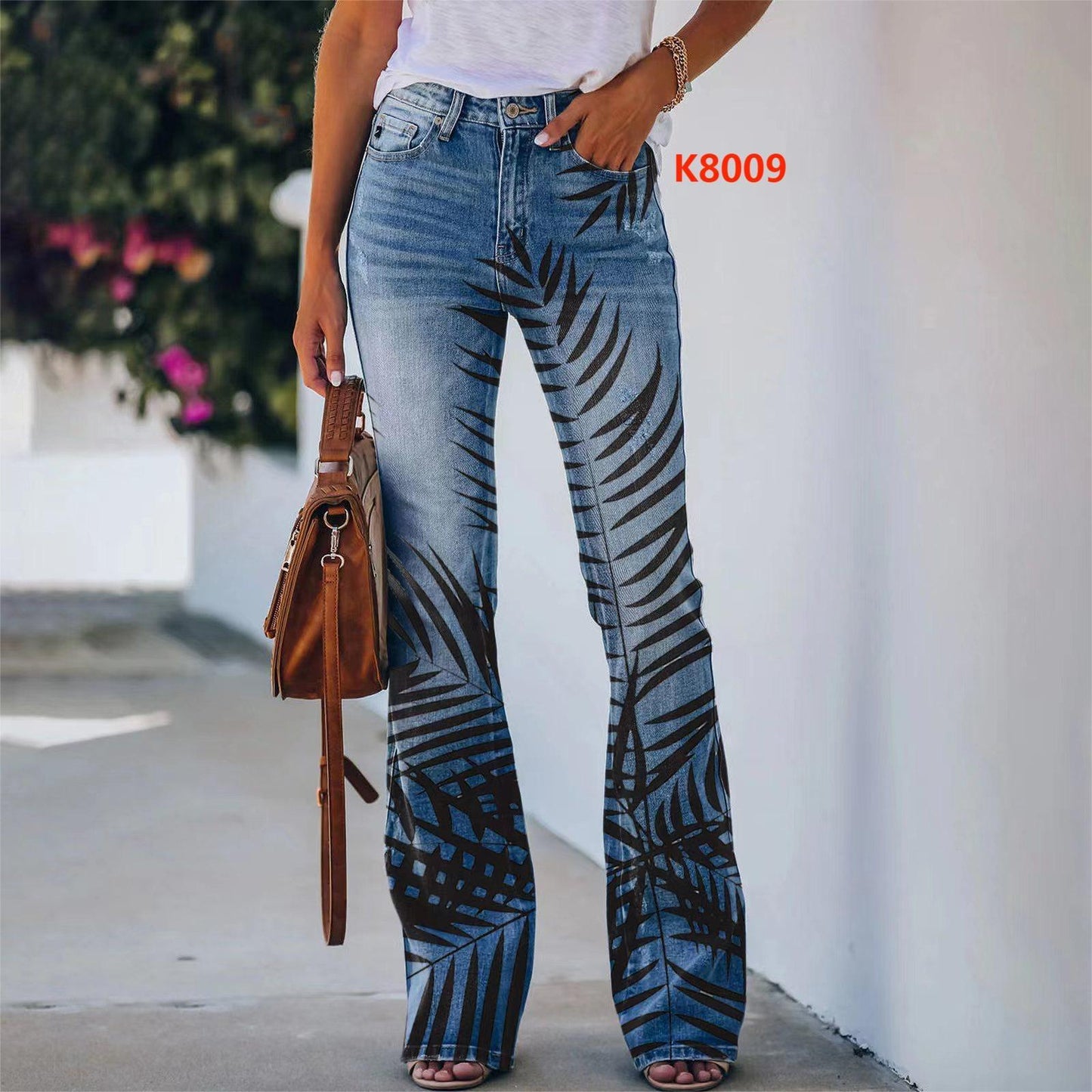 Women's Imitation Fashion Casual Trousers Thin Women's Jeans