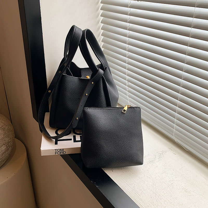 Women's Winter Korean Style Vegetable Basket Simple Crossbody Bags