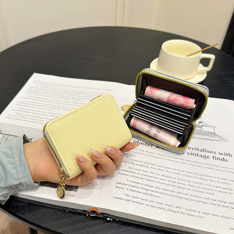 Women's Fashion Storage Classic Style Clutch Card Holder