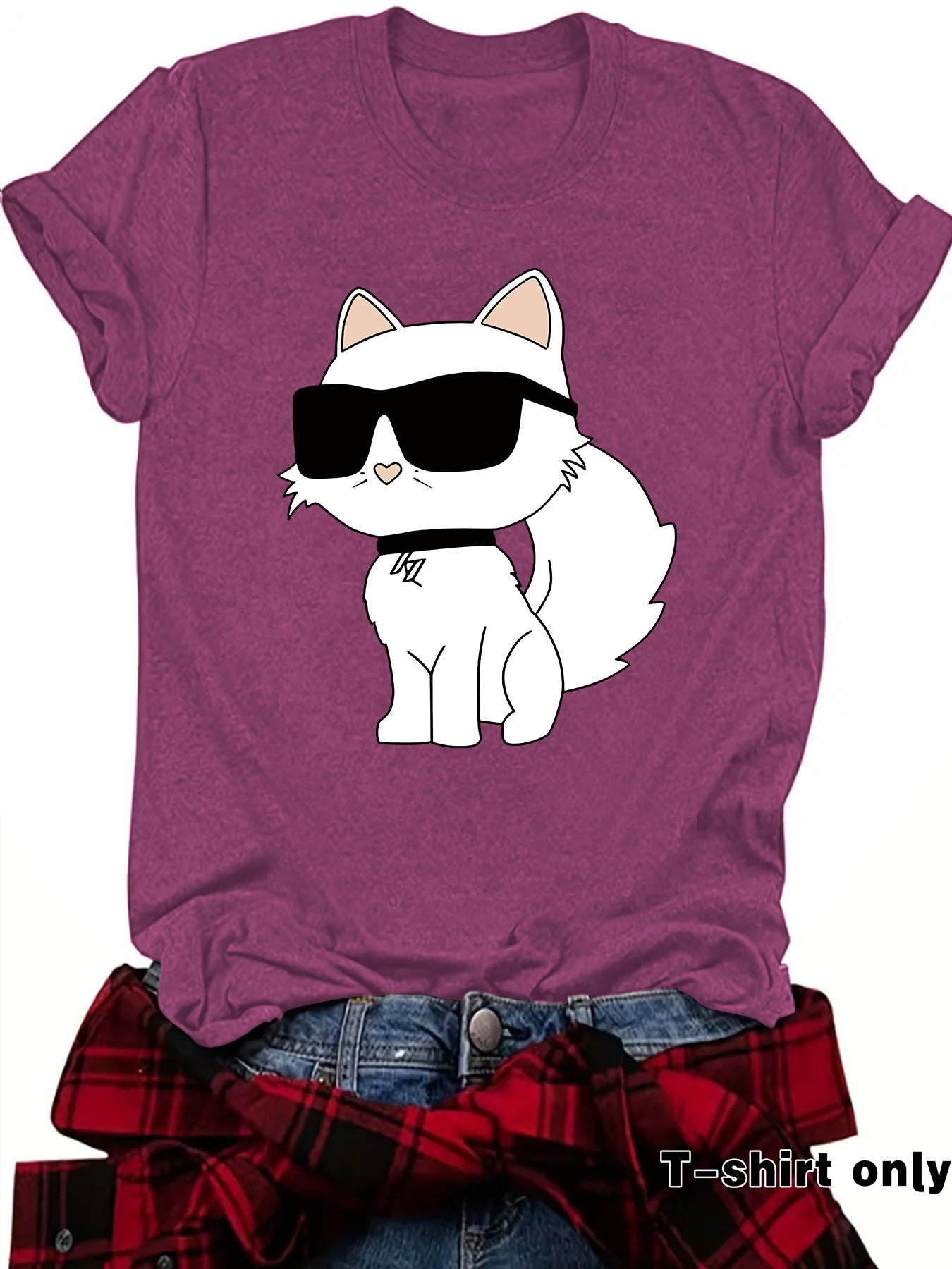 Fashion Sleeve Female White Sunglasses Cat Shorts