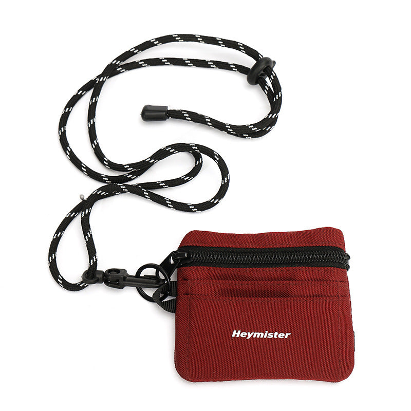 Women's & Men's & Swiping Document Oxford Cloth Thin Card Holder