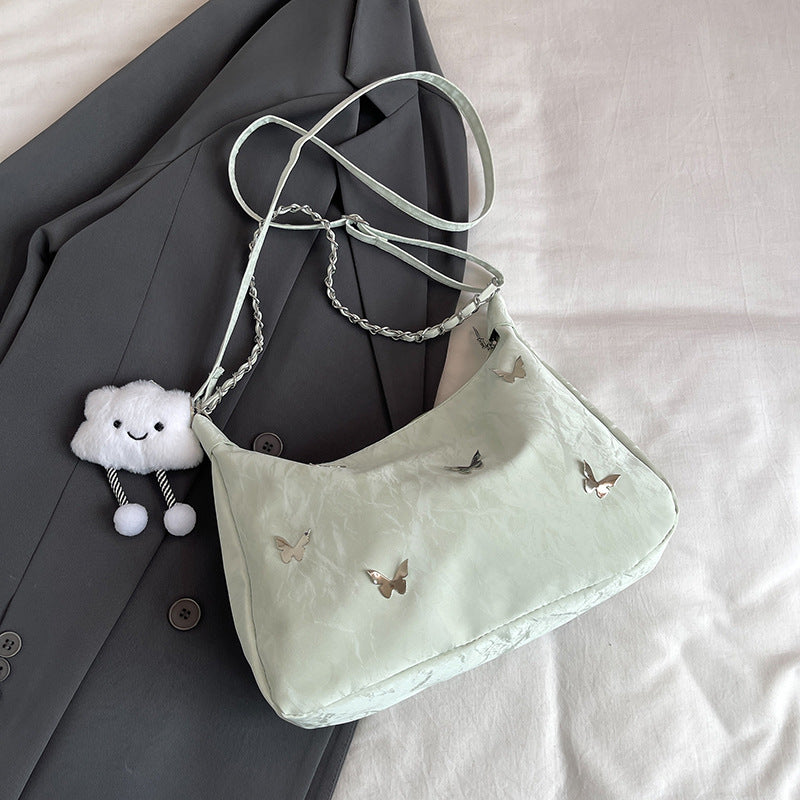 Large Capacity Female Autumn Leisure Chain College Bags