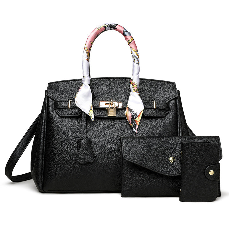 Comfortable Women's Retro High-grade Silk Scarf Bags