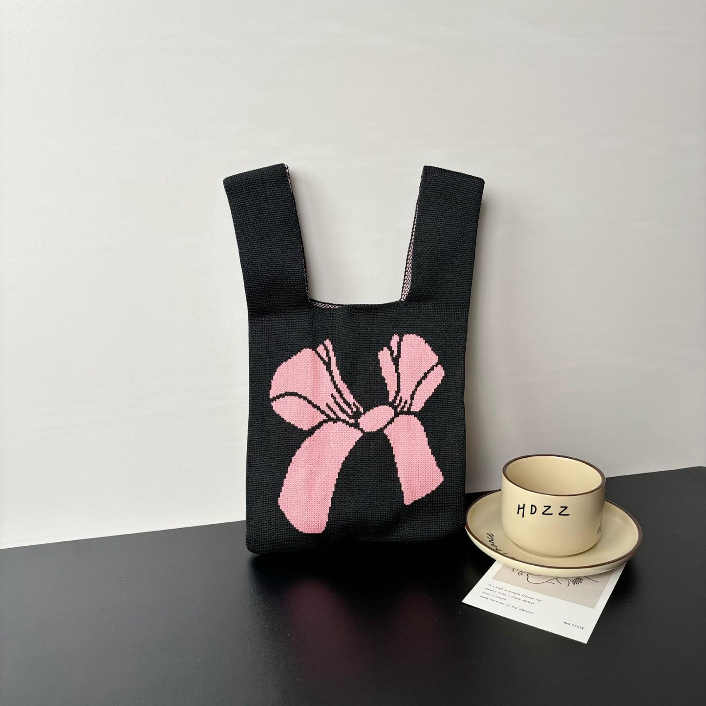 Cartoon Wrist Large Capacity Minority Hand Handbags