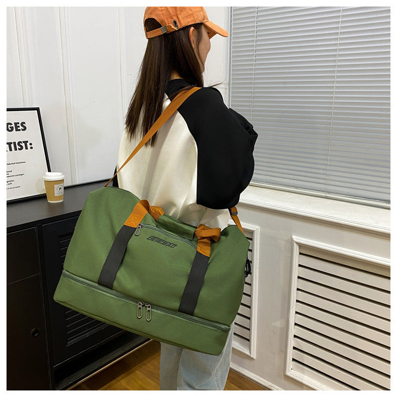 Dry Wet Separation Independent Shoe Warehouse Oxford Travel Bags