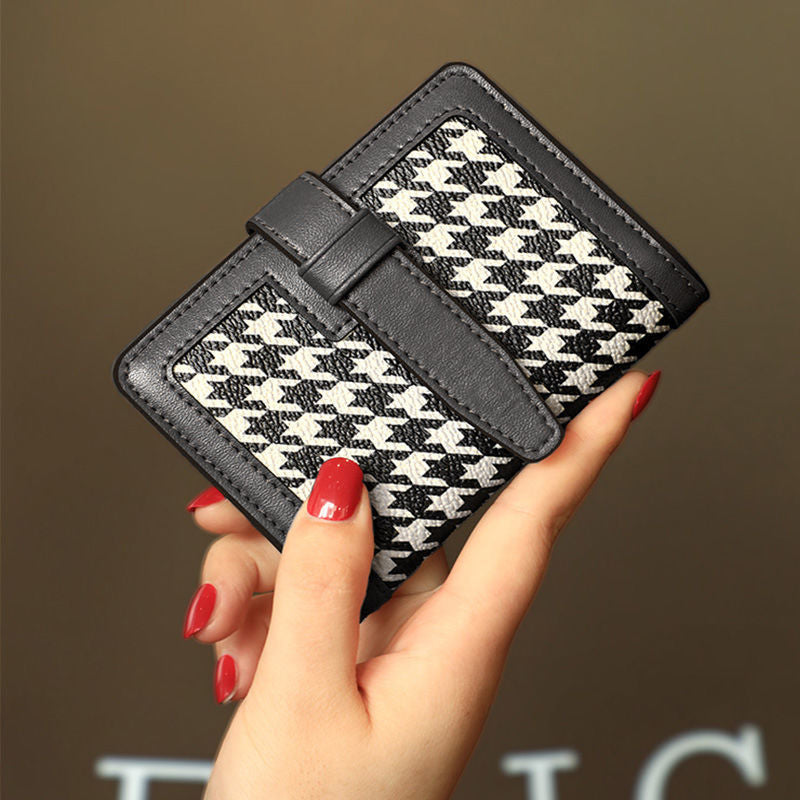 Driving License Female Compact Exquisite Multiple Slots Card Holder