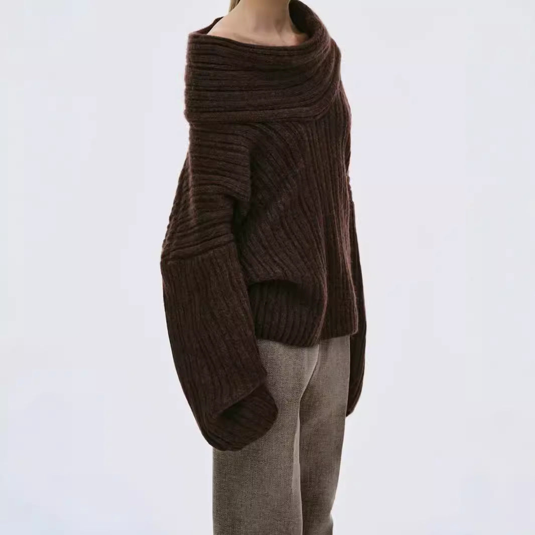 Idle Style Irregular Loose Personality Pullover Sweaters