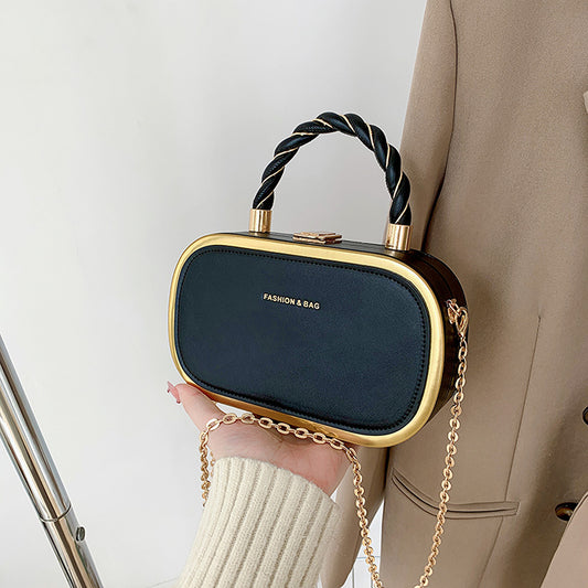 Women's Chain Box Shaping Fashion Simple Popular Handbags