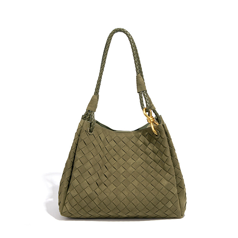 Women's Large Parachute High-grade Light Luxury Suede Bags