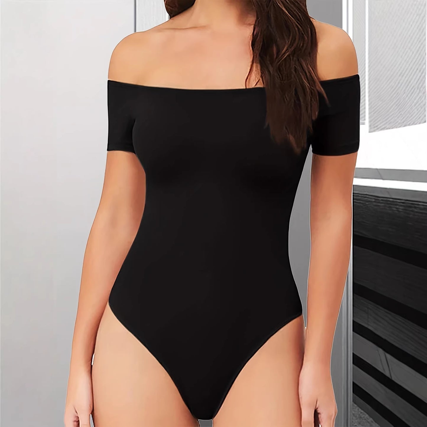 Women's Casual Bottoming Sleeve Tight Leopard Print Women's Jumpsuit/clothing