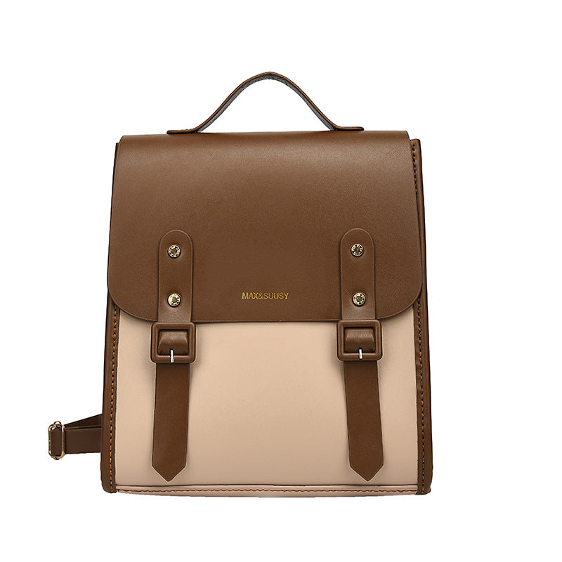 Women's Fashionable Retro Large Capacity Fashion Simple Backpacks