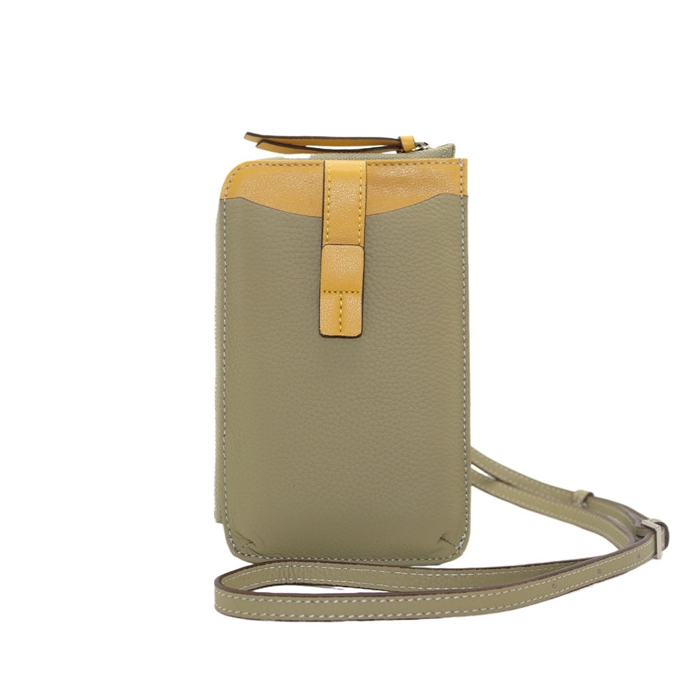 Layer Cowhide Korean Style Trendy Autumn Phone Bags