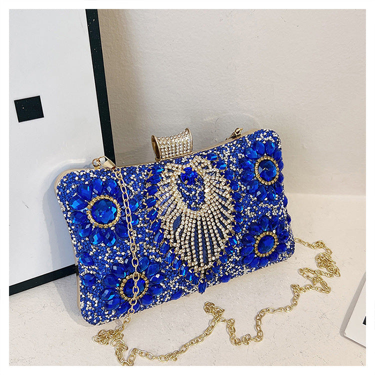 Women's Trendy Innovative Diamond Handmade Cheongsam Evening Bags