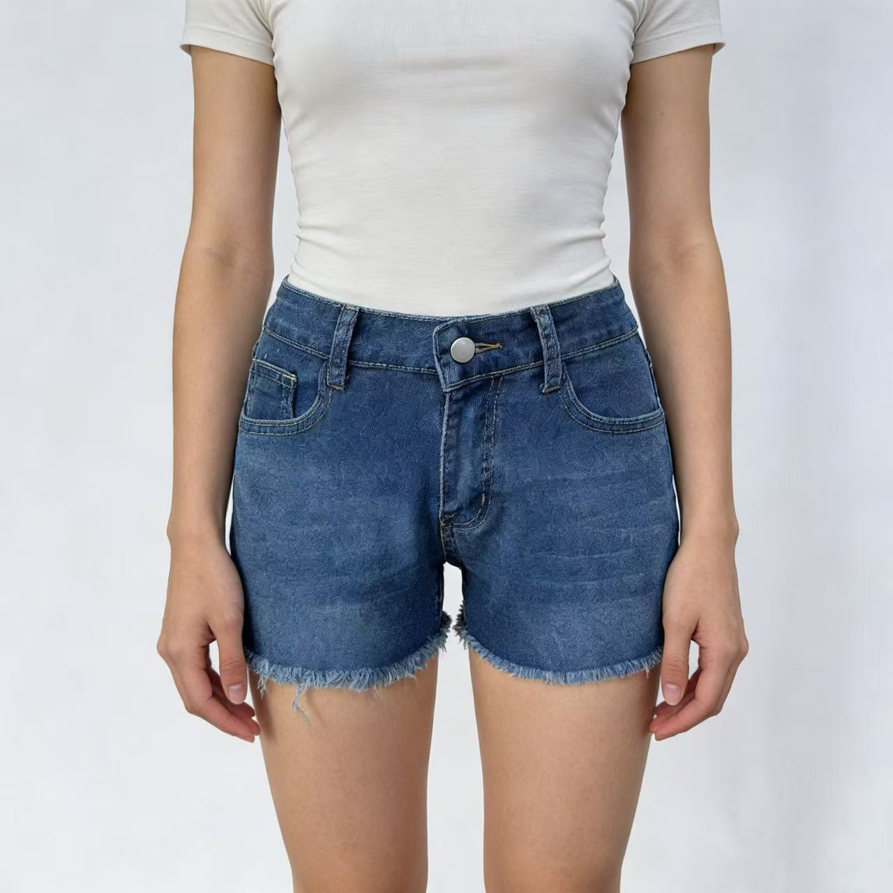 Women's Tassel Casual Blue Trendy Denim Jeans
