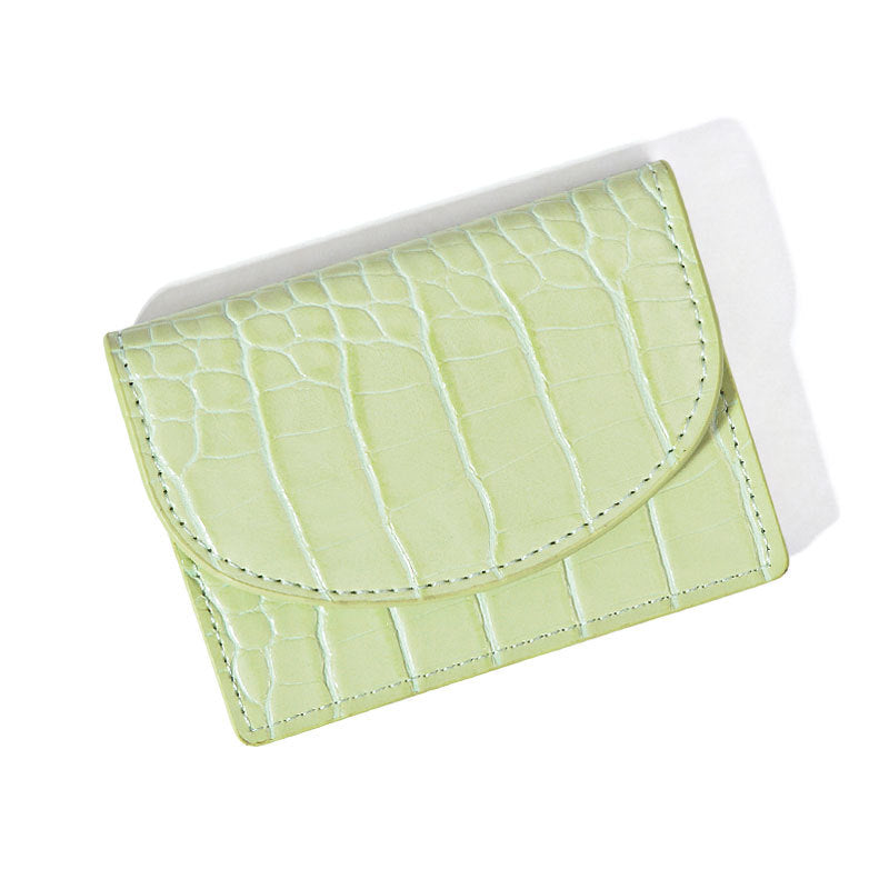 Women's Korean Style Solid Color Simple Ladies Wallets