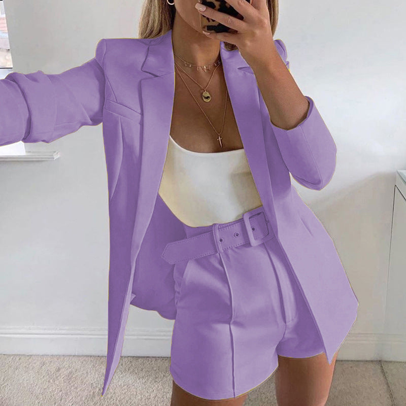 Stylish Graceful Fashion Sexy Temperament Casual Small Suit