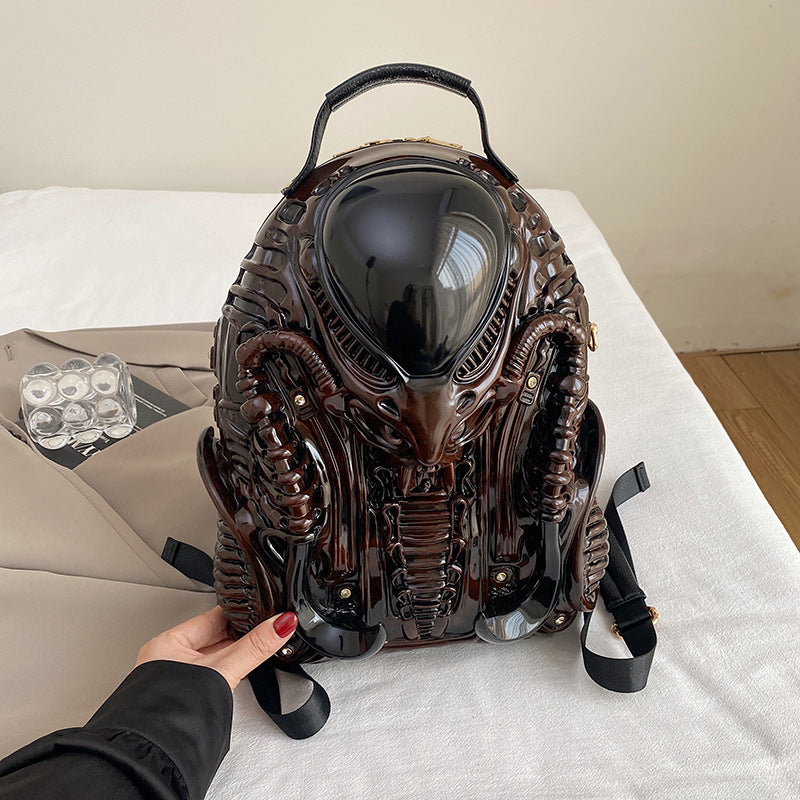 Women's Niche Unique Shaped Personality Street Punk Backpacks