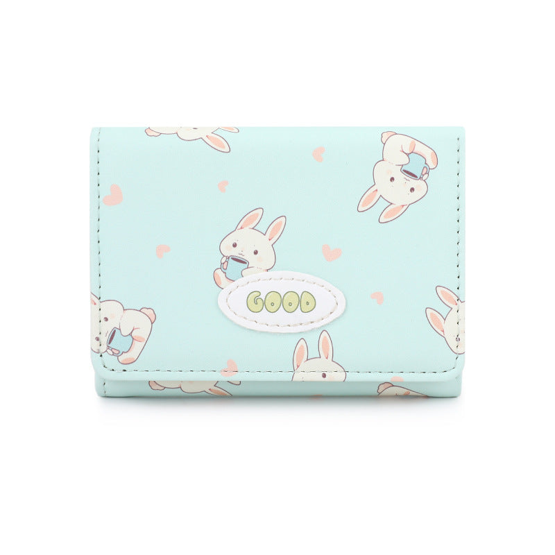 Bear Cute Portable Female Mini Korean Ladies Wallets