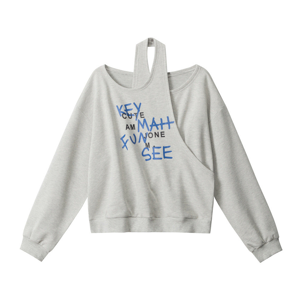 Women's Design Halter Autumn American Style Loose Sweaters