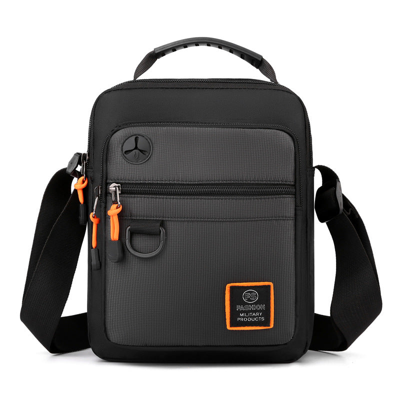 Men's Lightweight Nylon Cloth Simple Stylish Men's Messenger Bags