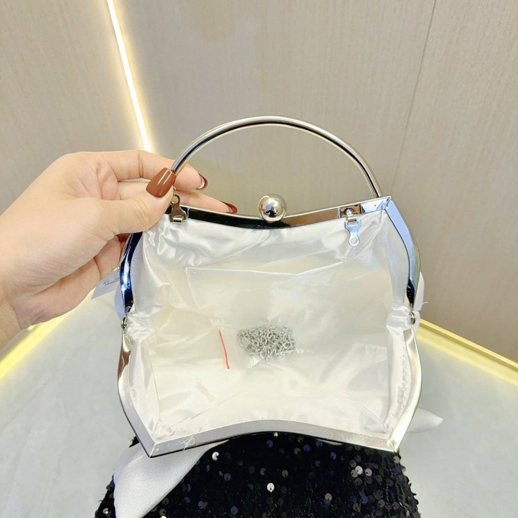 White Wedding Banquet Fairy Dinner Premium Bags