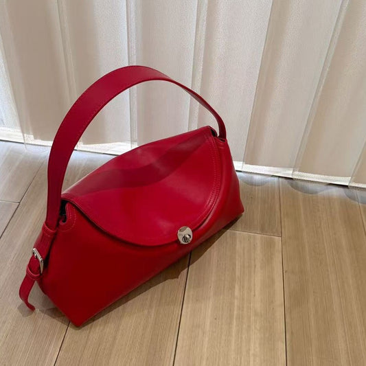 Pretty Trendy Women's Leather Versatile Large Lock