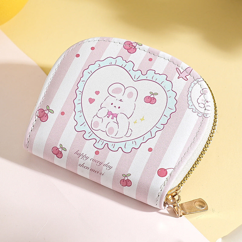 Women's & Men's & Trendy Document Bank Storage Cute Card Holder