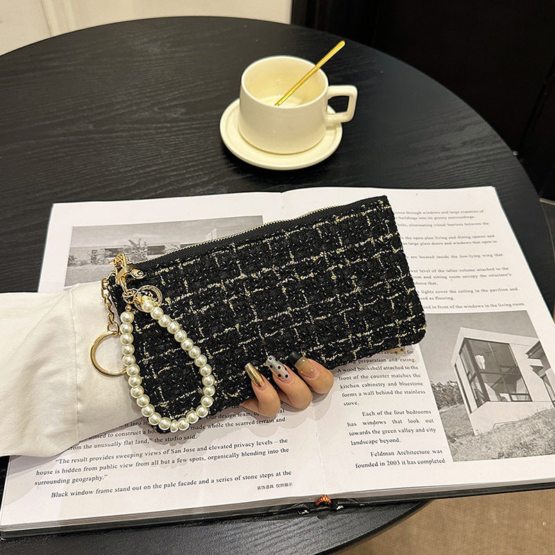 Women's Classic Style Zipper Pocket Long Ladies Wallets