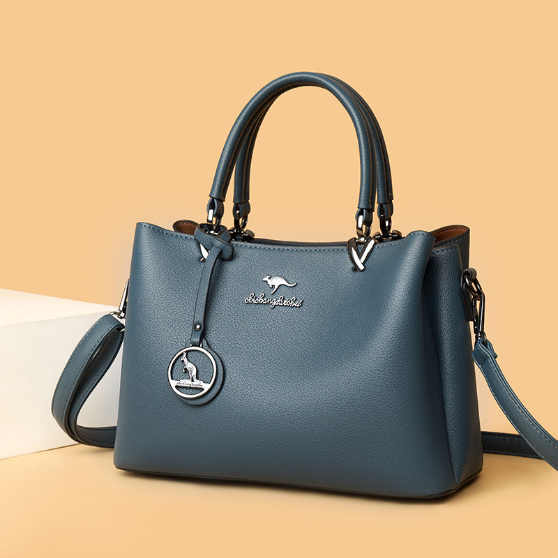 Women's Soft Leather Portable Fashion Classy Handbags