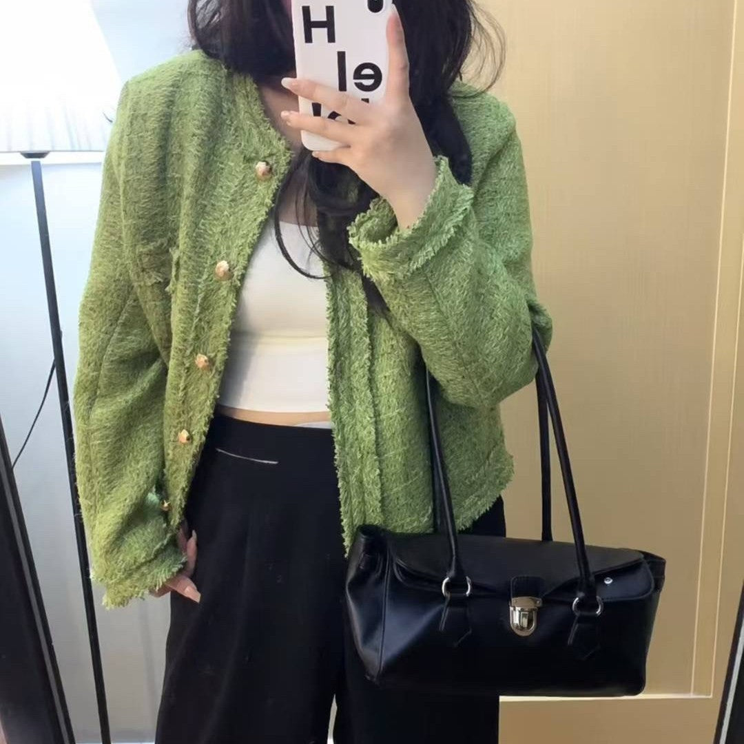 Women's Genuine Leather Niche Boston Bowling Armpit Bags