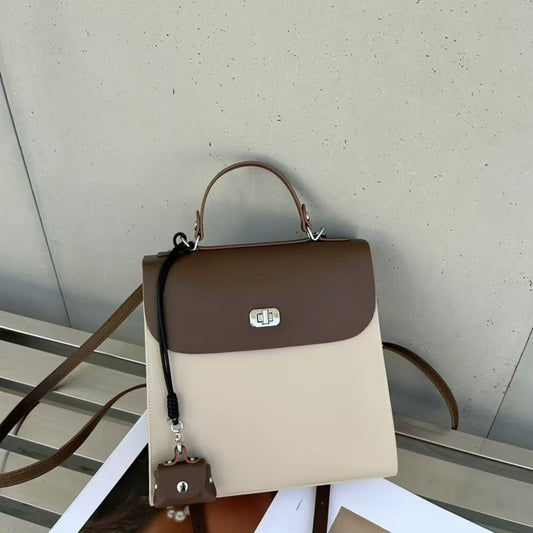 Classic Beautiful Women's Lightweight Leather Tassel Backpacks