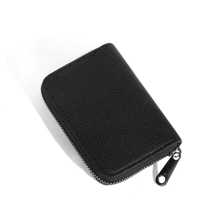 Women's & Men's & Swiping Expanding Large Capacity Credit Cover Clamp Card Holder