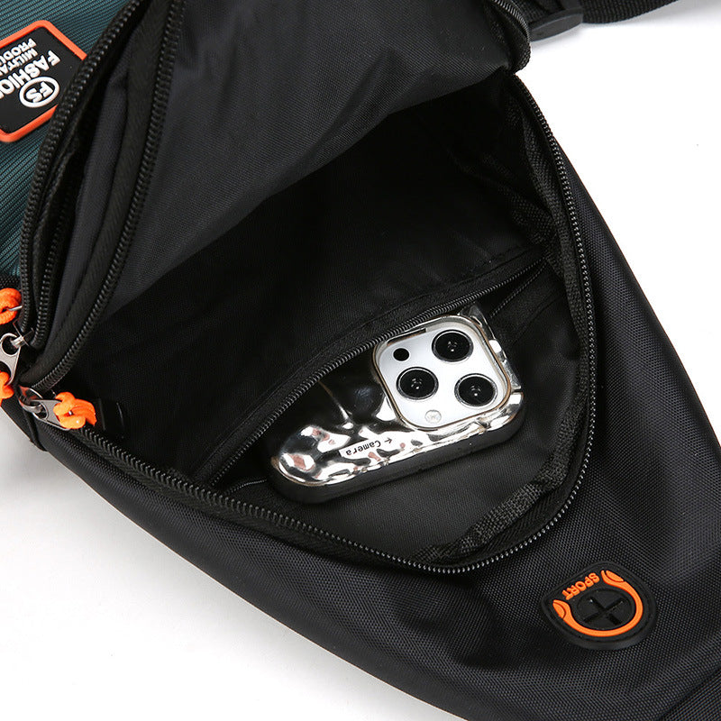 Men's Large Capacity Korean Oxford Cloth Multifunctional Men's Messenger Bags