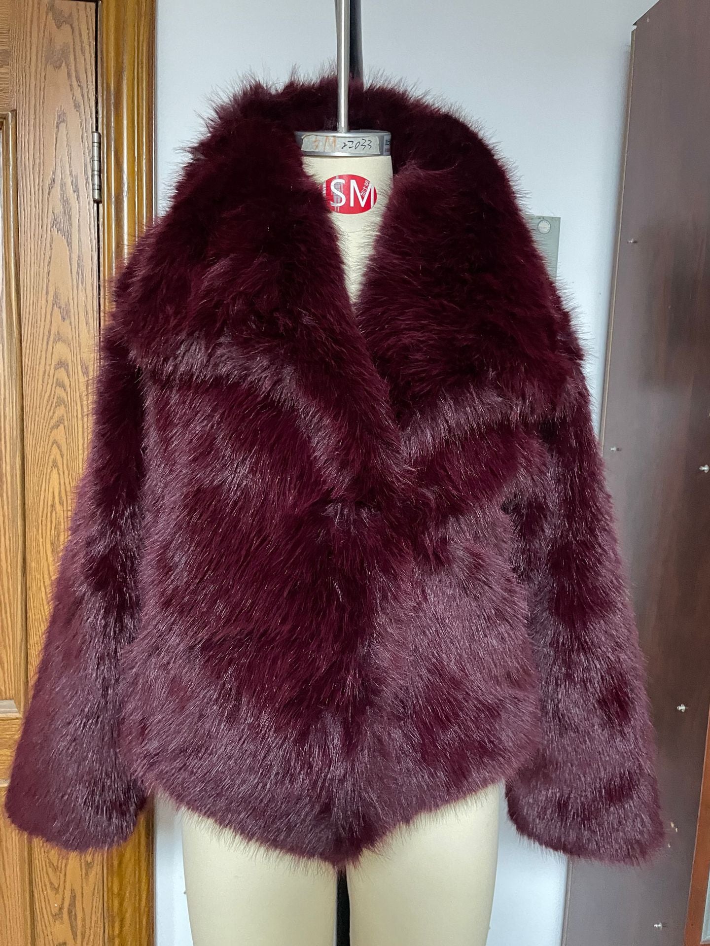 Women's Fur Large Lapel Faux Fashion Fox Coats