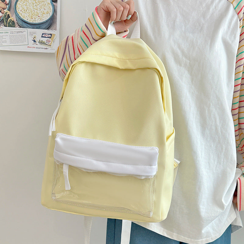 Simple Early High College Large Capacity Middle School Students' Schoolbags