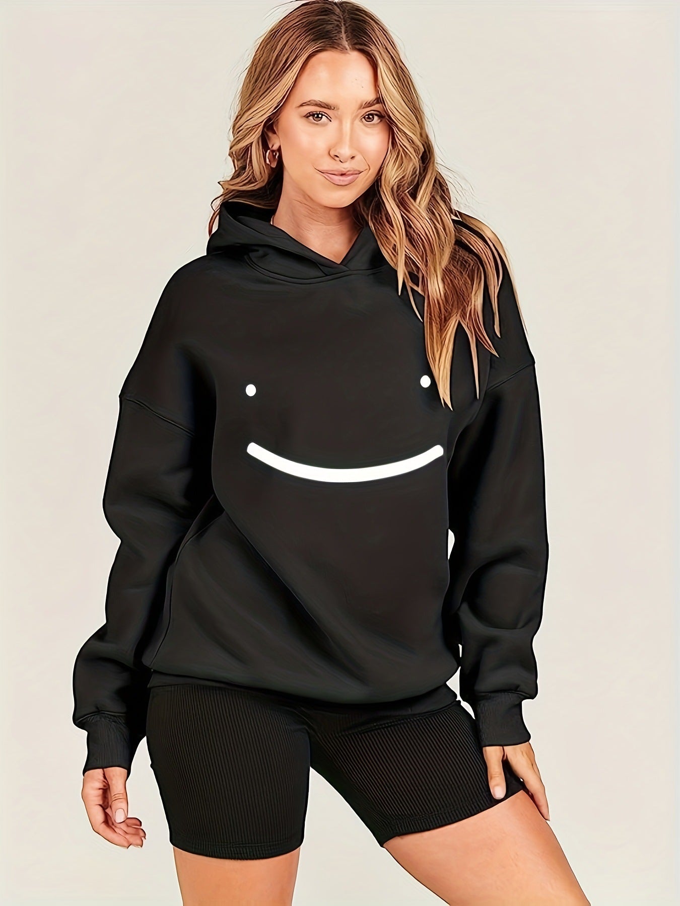 Durable Women's Oversized Autumn Thick Hooded Sweaters