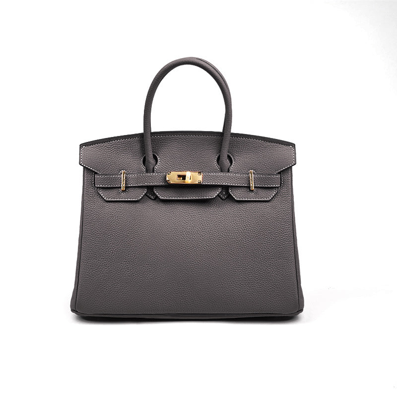 Women's High Sense Fashion Temperament Genuine Leather Classic Handbags