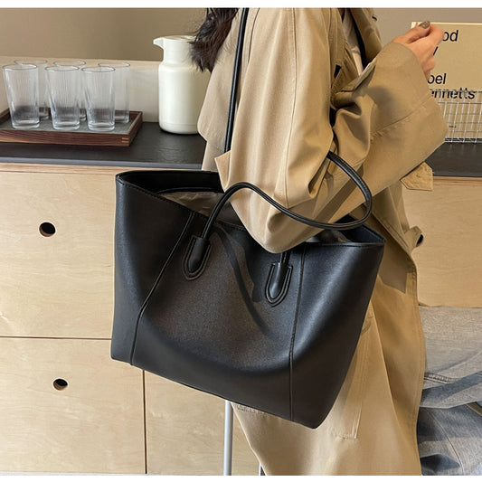 Women's Large Capacity Commuter Autumn Versatile Simple Shoulder Bags