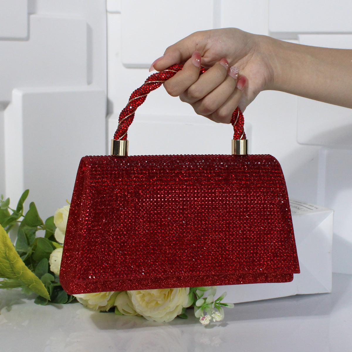 Women's Style Rhinestone Diamond Dress Garment Exquisite High-grade Evening Bags