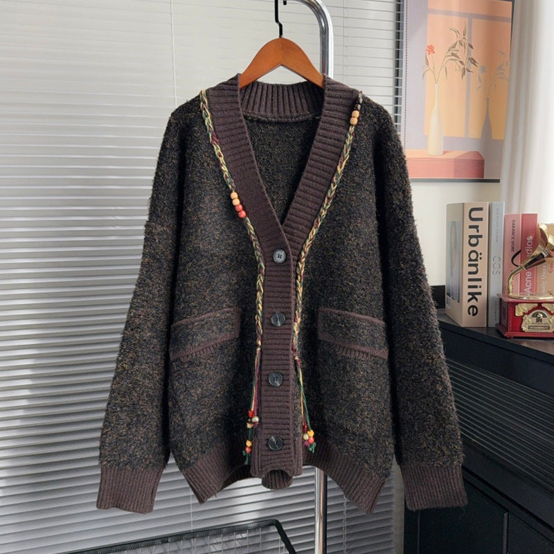 Women's High-grade Casual Loose Lazy Style Wear Sweaters