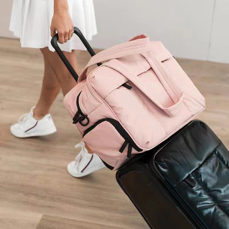 Women's & Men's & Portable Winter Coat Large Capacity Tote Bags