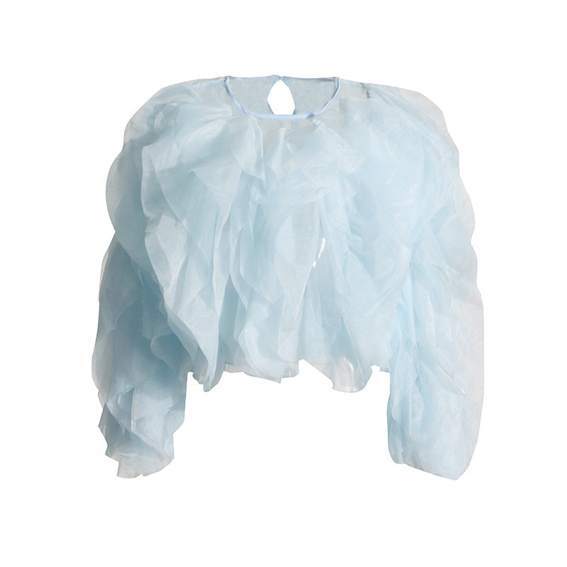 Women's Elegant Solid Color Spring High-grade Stitching Blouses