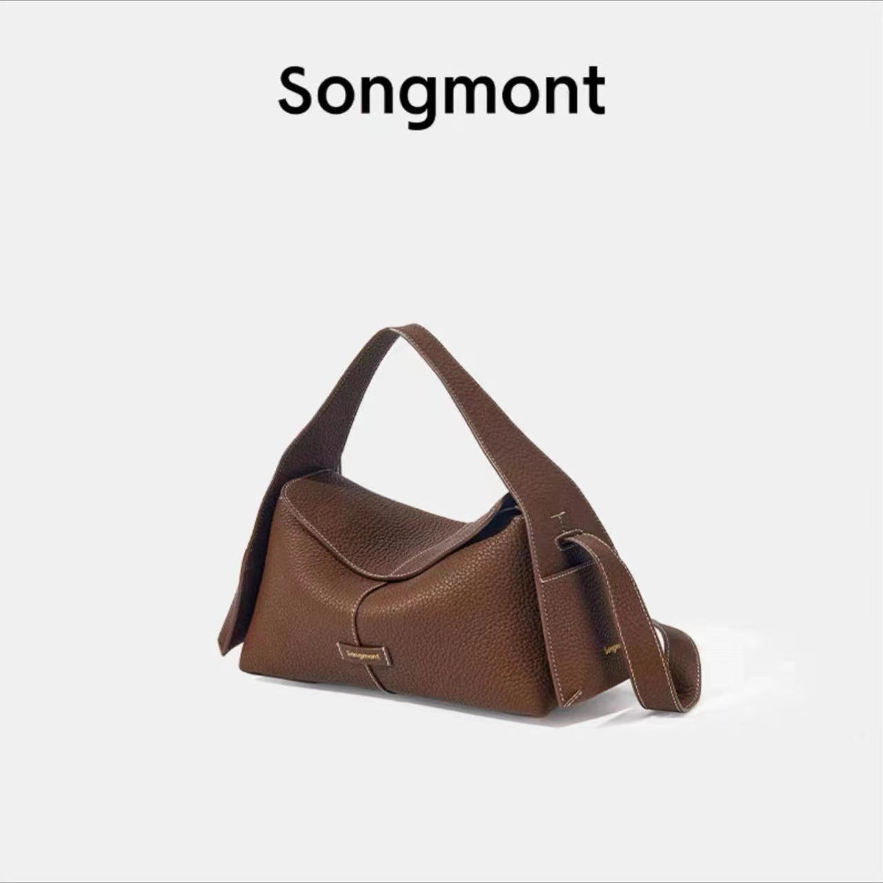 Women's Hanging Series Medium Roof Designer Model First Layer Crossbody Bags