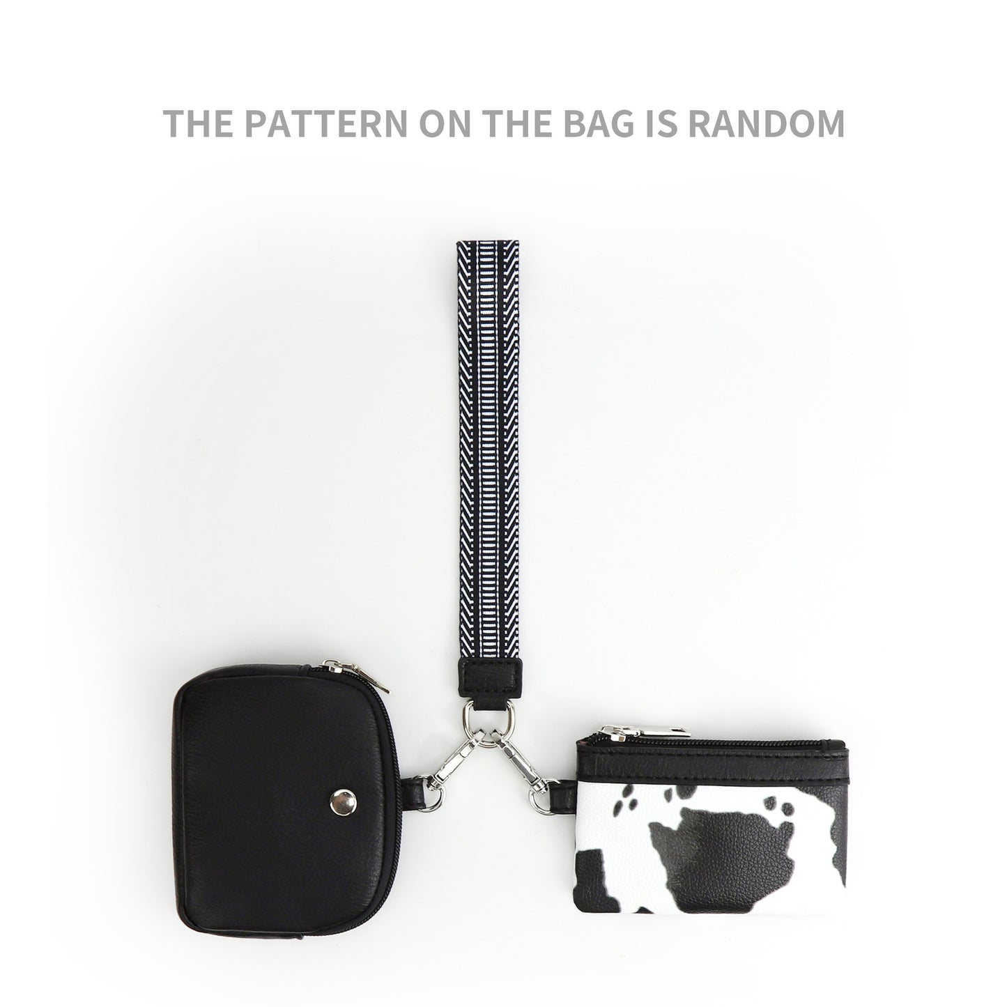 Women's Fashion Chessboard Wrist Portable Simple Mini Card Holder