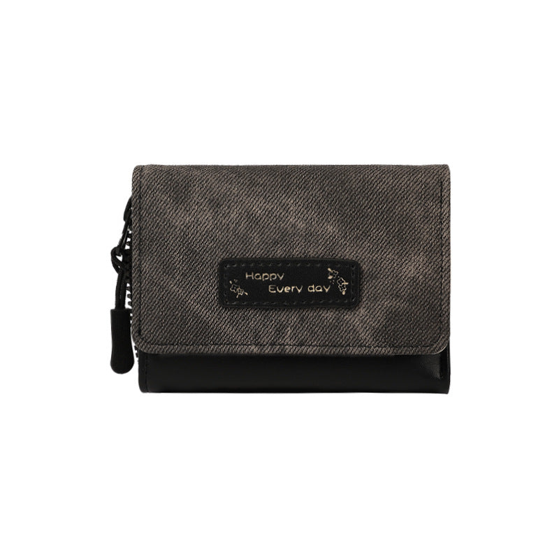 Women's Korean Female Multiple Slots Zipper Ladies Wallets