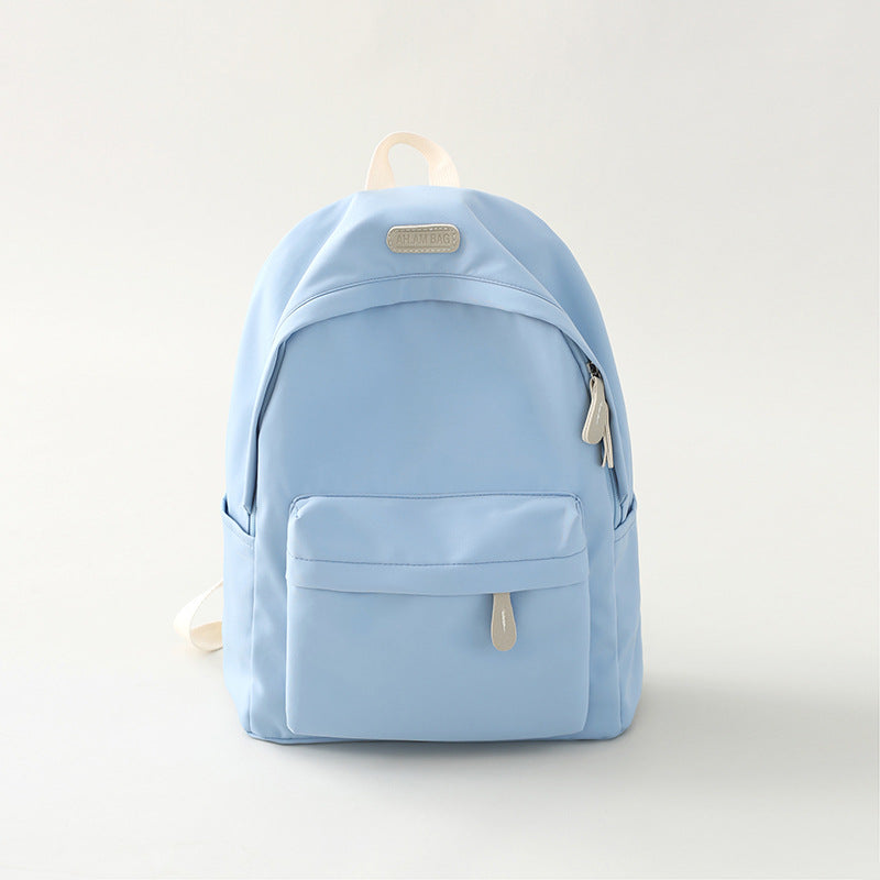 Female High College Junior's Korean Simple Middle School Students' Schoolbags