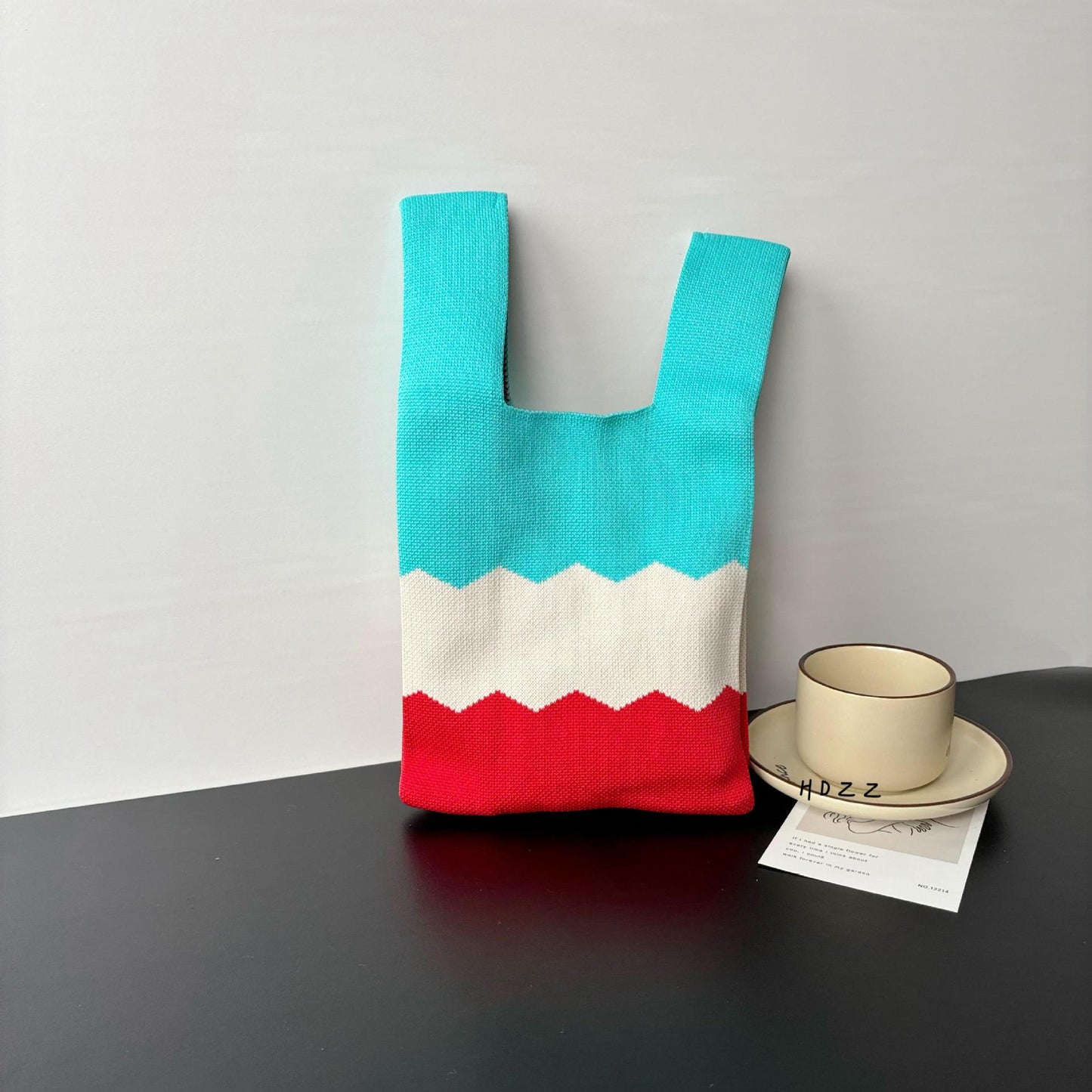 Cartoon Wrist Large Capacity Minority Hand Handbags